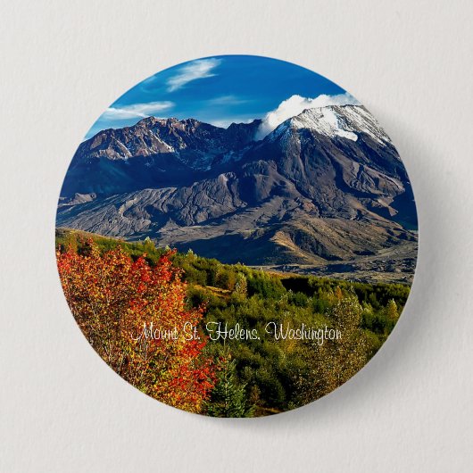 Mount Saint Helens, Washington Button (Vorderseite)