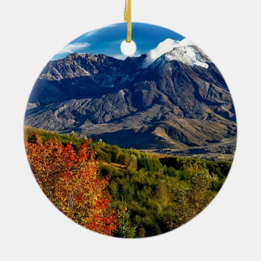 Mount Saint Helens, Washington Keramikornament (Hinten)