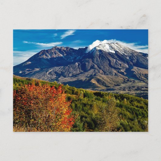 Mount Saint Helens, Washington Postkarte (Vorderseite)