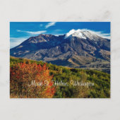 Mount Saint Helens, Washington Postkarte (Vorderseite)