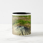 Mount Saint Helens Zweifarbige Tasse (Mittel)