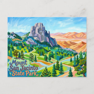 Mount San Jacinto State Park Kalifornien Postkarte