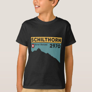 Mount Schilthorn Piz Gloria Wanderung Schweizer Kl T-Shirt