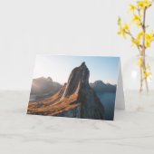 Mount Segla Senja Karte (Gelbe Blume)