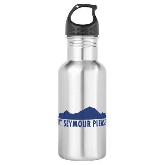 Mount Seymour Bitte Edelstahlflasche (Vorderseite)