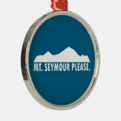 Mount Seymour Bitte Ornament Aus Metall (Rechts)