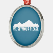 Mount Seymour Bitte Ornament Aus Metall (Links)