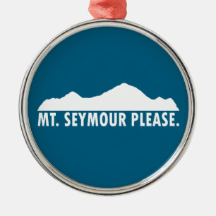 Mount Seymour Bitte Ornament Aus Metall