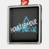 Mount Seymour Mountains Ornament Aus Metall (Links)