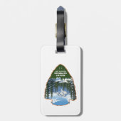 Mount Seymour Provincial Park Arrowhead Gepäckanhänger (Rückseite vertikal)