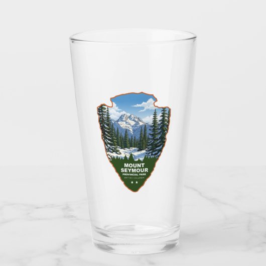 Mount Seymour Provincial Park Arrowhead Glas (Vorderseite)