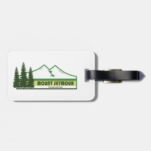 Mount Seymour Provincial Park Grüne Streifen Gepäckanhänger