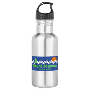 Mount Seymour Provincial Park Retro Edelstahlflasche