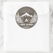 Mount Seymour Provincial Park Runder Aufkleber (Tasche)