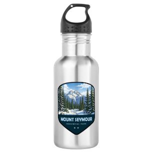 Mount Seymour Provincial Park Schild Edelstahlflasche