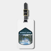 Mount Seymour Provincial Park Schild Gepäckanhänger (Vorderseite vertikal)