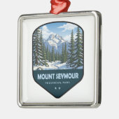 Mount Seymour Provincial Park Schild Ornament Aus Metall (Links)