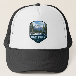 Mount Seymour Provincial Park Schild Truckerkappe