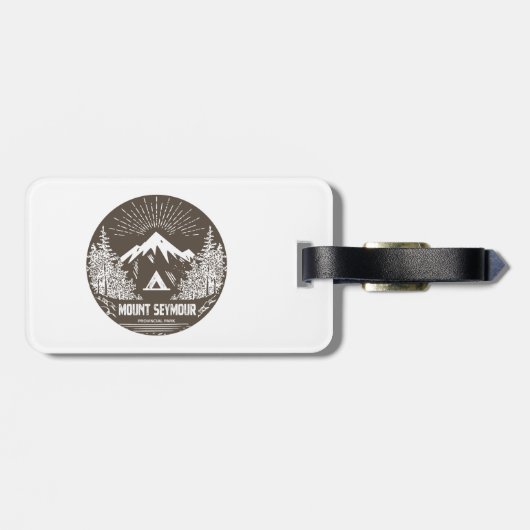 Mount Seymour Provincialpark Gepäckanhänger (Rückseite horizontal)