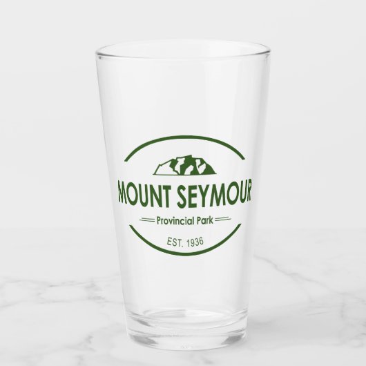 Mount Seymour Provincialpark Glas (Vorderseite)