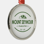 Mount Seymour Provincialpark Ornament Aus Metall (Rechts)