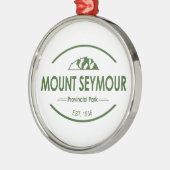 Mount Seymour Provincialpark Ornament Aus Metall (Links)
