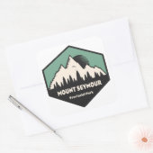 Mount Seymour Provincialpark Quadratischer Aufkleber (Umschlag)