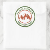 Mount Seymour Provincialpark Runder Aufkleber (Tasche)