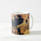 Mount Sharp auf dem Planeten Mars Foto Kaffeetasse (VorderseiteRechts)