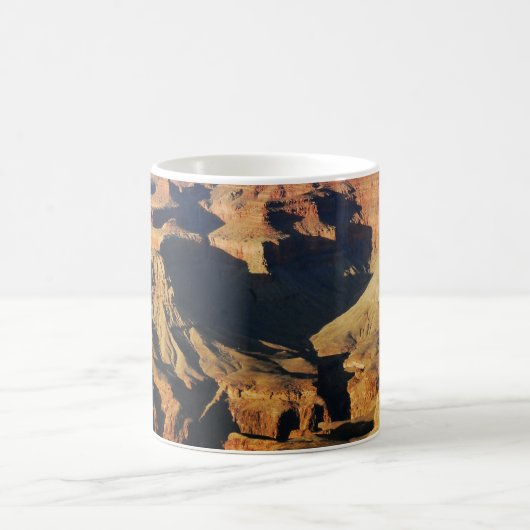 Mount Sharp auf dem Planeten Mars Foto Kaffeetasse (Mittel)