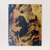 Mount Sharp auf dem Planeten Mars Foto Puzzle (Vertikal)