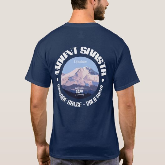 Mount Shasta (C) T-Shirt (Rückseite)