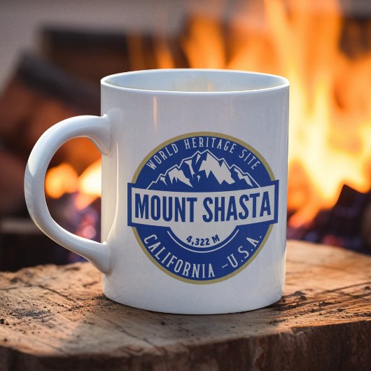 Mount Shasta California Beautiful Landscape Kaffeetasse