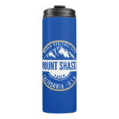 Mount Shasta California Beautiful Landscape Thermosbecher (Vorderseite)
