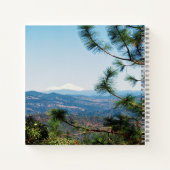 Mount Shasta durch die Bäume..... Notizblock (Rückseite)