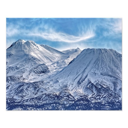 MOUNT SHASTA FOTODRUCK (Vorne)