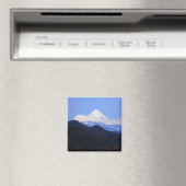 Mount Shasta im Frühling..... Magnet (In Situ (Geschirrspüler))