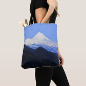 Mount Shasta im Frühling. Tasche (Von Nahem)