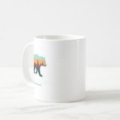 Mount Shasta Kaffeetasse (Vorderseite Links)