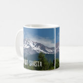 Mount Shasta Kalifornien Kaffeetasse (Vorderseite Links)