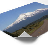 Mount Shasta, Kalifornien Poster (Ecke)