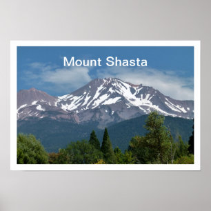 Mount Shasta Kalifornien Poster