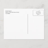 Mount Shasta Kalifornien Postkarte (Rückseite)