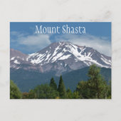 Mount Shasta Kalifornien Postkarte (Vorderseite)