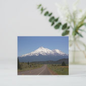 Mount Shasta, Kalifornien Postkarte (Stehend Vorderseite)