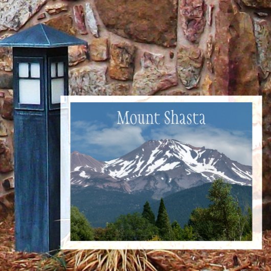 Mount Shasta Kalifornien Postkarte