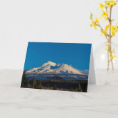 MOUNT SHASTA KARTE (Gelbe Blume)