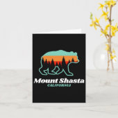 Mount Shasta Karte (Gelbe Blume)