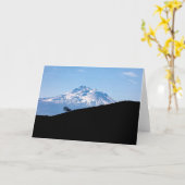 MOUNT SHASTA KARTE (Gelbe Blume)