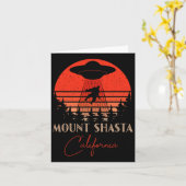 Mount Shasta Karte (Gelbe Blume)